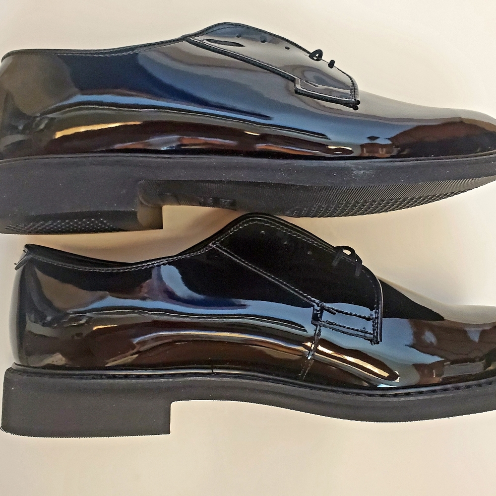 Bate's Men's High Gloss Uniform Oxfords
